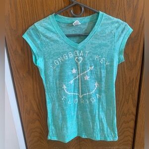 Exist Long Boat Key Florida Graphic T-shirt Size Medium